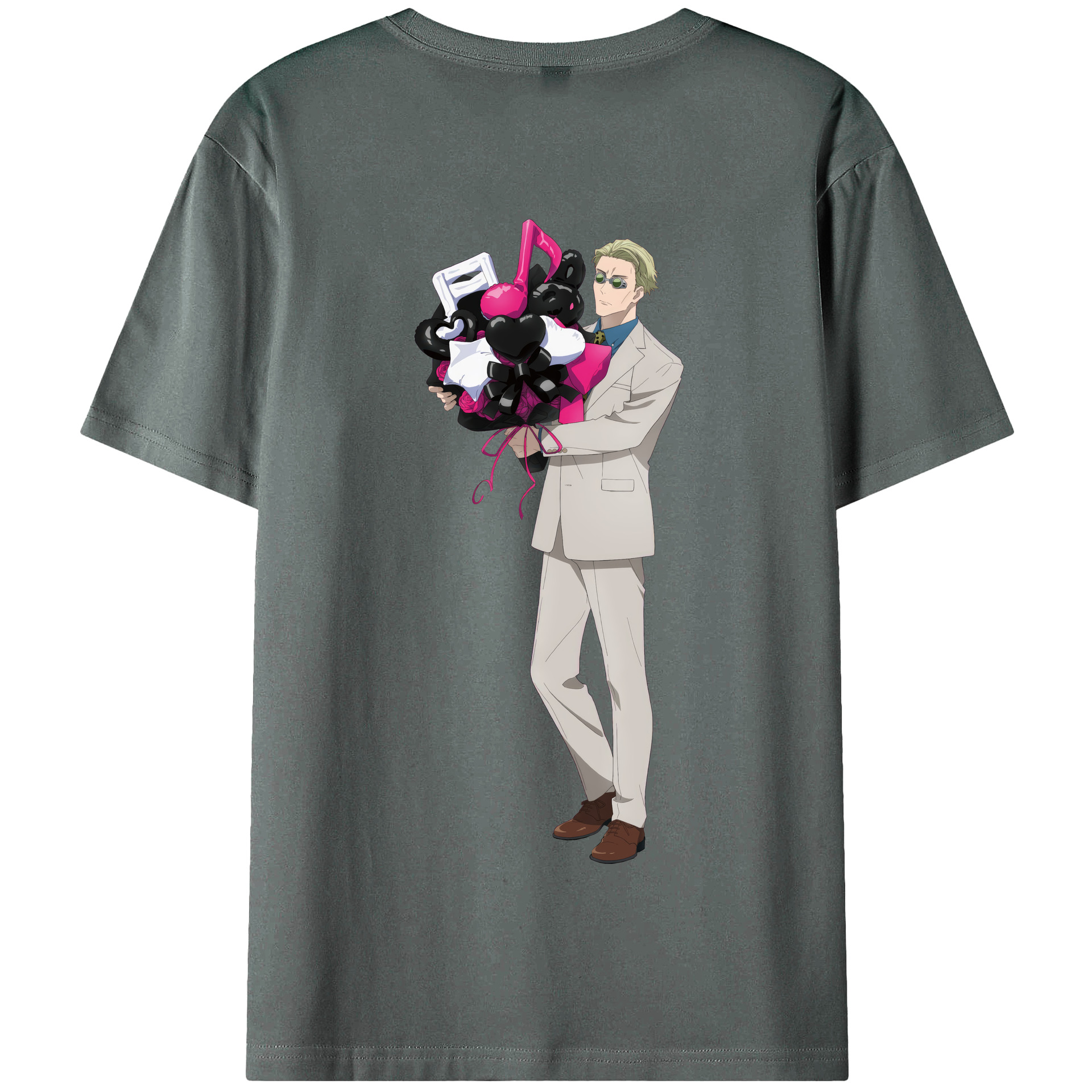 （画像用） 呪術廻戦 Jujutsu Kaisen 綿100％半袖Tシャツ（背面プリント）
